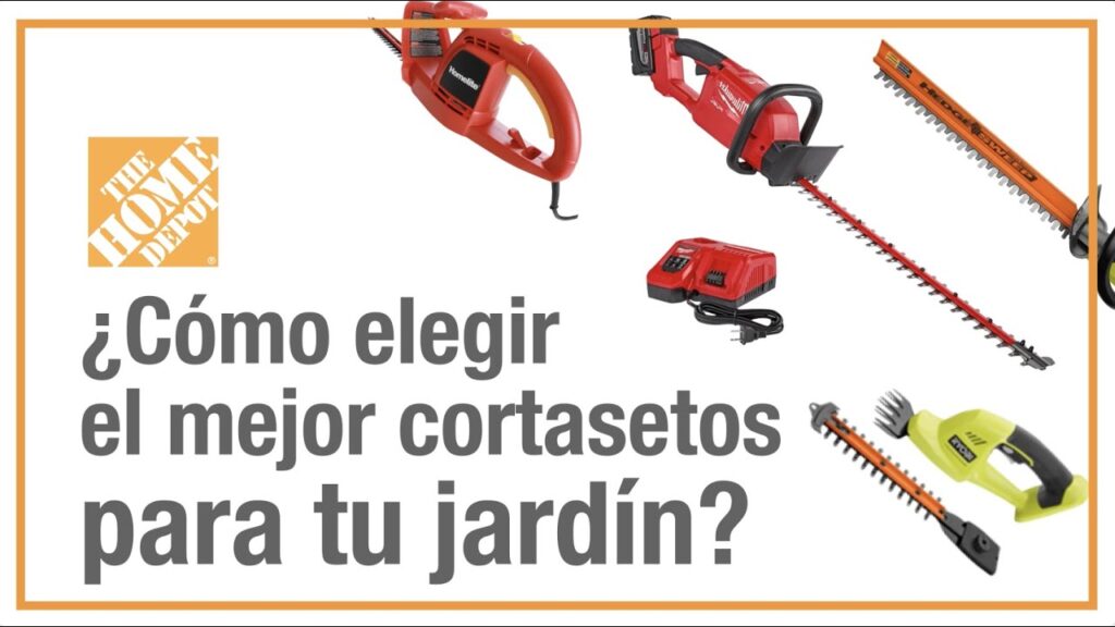 Como elegir la mejor podadora de setos para tus necesidades de jardineria