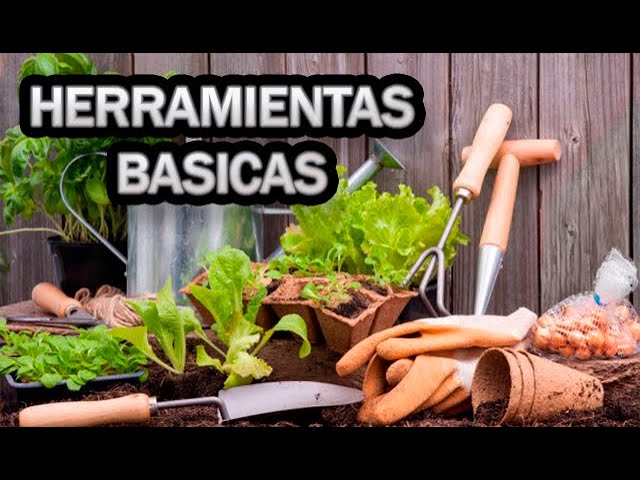 Como elegir la herramienta adecuada para cada tarea de jardineria