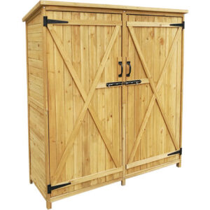 armario-de-jardin-con-2-puertas-1350x500x1540mm-cobertizo-caseta-madera-de-picea-con-techo-de-betun